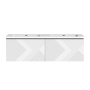Meuble-lavabo Omaha 60" Blanc mat