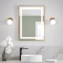 Miroir à éclairage Del pour salle de bains Effect 24 po