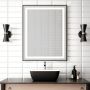 Miroir à éclairage Del pour salle de bain Effect 30 po