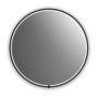 Miroir à éclairage Del pour salle de bain Nox 36 po Noir