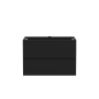 Meuble vanité Sidney 30" Noir mat