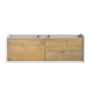 Meuble vanité Roma 48" Blanc mat