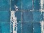 Mosaïque NISSEL 12x12 Bleu lustré 5 po x 5 po