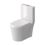 Toilette monopièce O JAZZ blanche
