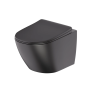 Toilette monopièce O NEW-BK noir mat