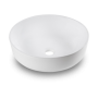 Vasque O B33 blanc mat en porcelaine vitrifiée