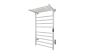 Chauffe-serviettes Symphony l en acier inoxydable chrome