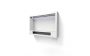 Niche de douche Odyssey l 23 po blanc mat