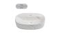 Lavabo vasque Jenna Bianco 19 5/8 po blanc mat