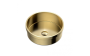 Lavabo semi-encastré Koura ll 15 po en acier inoxydable