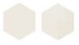 Carreau de porcelaine Opal Blanc mat 11 po x 13 po