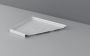 Base de douche avec cache drain carré 42 po x 36 po Drain Carré Brides A blanc