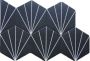 Carreau de porcelaine Select Track satiné 8 po x 9 po