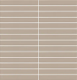 Mosaïque Stick Dutch White mat 11.25 po x 11.75 po