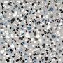 Carreau de porcelaine Terrazzo Gris mat 8 po x 8 po