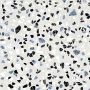 Carreau de porcelaine Terrazzo Blanc mat 8 po x 8 po