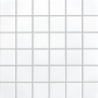 Mosaïque Plain / Techno Special White mat 12 po x 12 po