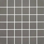 Mosaïque Plain / Techno Slate Grey mat 12 po x 12 po