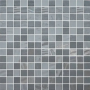 Mosaïque Opalo Stone Gris lustré 12 po x 12 po