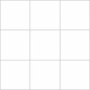Carreau Patchwork White mat 8 po x 8 po