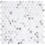 Mosaïque Penny Ecostone Fosco mat 12 po x 12 po