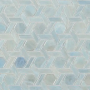Mosaïque Symphony Bloom Water lustré 12 po x 12 po