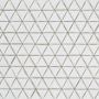 Mosaïque Symphony Trigonal Snow lustré 12 po x 12 po