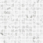 Mosaïque Ecostone Statuario mat 12 po x 12 po