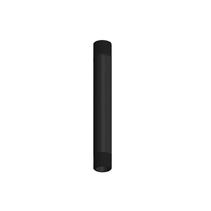Bras de douche au plafond Accent 6 po Noir mat