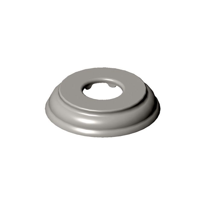 Garniture de bras Rustik Nickel pur PVS