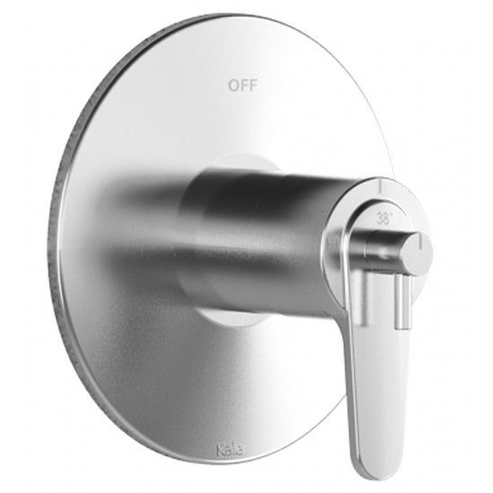 Finition pour valve coaxiale Kontour 1/2 po de type Aquatonik avec sélecteur intégré 2 voies