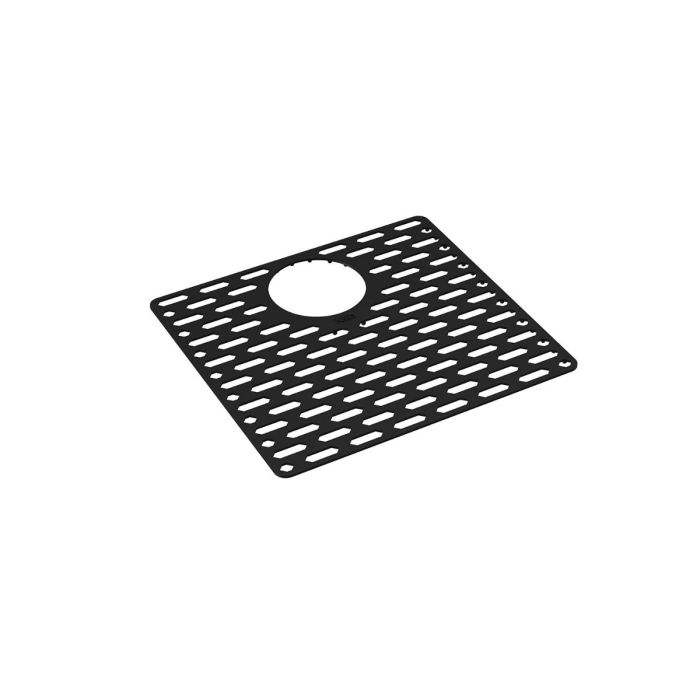 Grand tapis de silicone Bacia 33 po 70/30 Noir onyx
