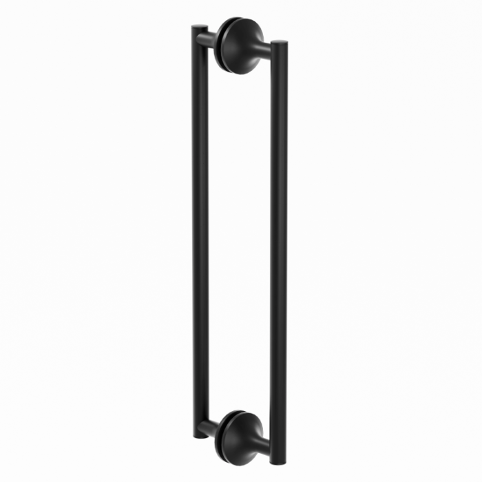 poignée double pour porte de douche 12 po PARIS 1307812 noir mat