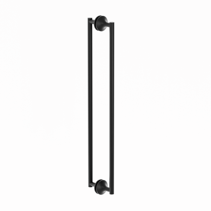 poignée double pour porte de douche 18 po PARIS 1307818 noir mat