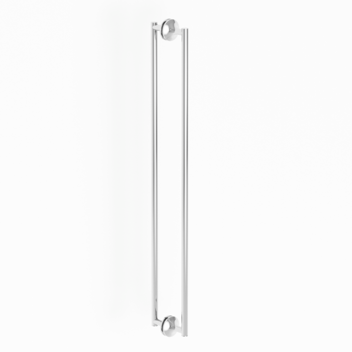 poignée double pour porte de douche 24 po PARIS 1307824 chrome poli