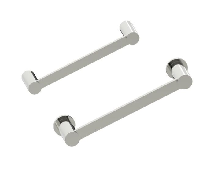 barre à serviette 9 po PORTO 137109 nickel poli