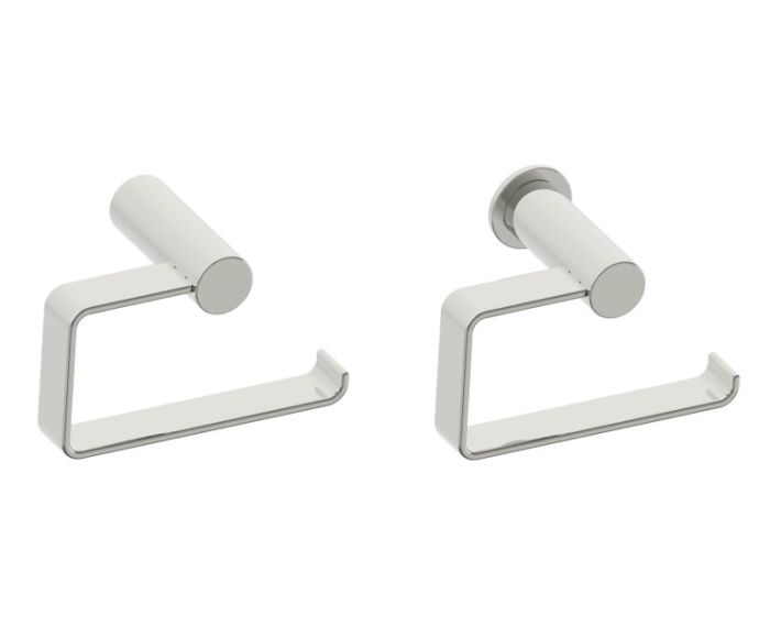 Drop porte-papier hygiénique PORTO 137152 nickel poli
