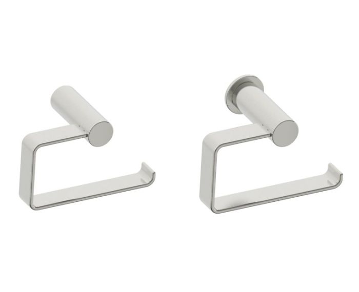 Drop porte-papier hygiénique PORTO 137152 nickel brossé