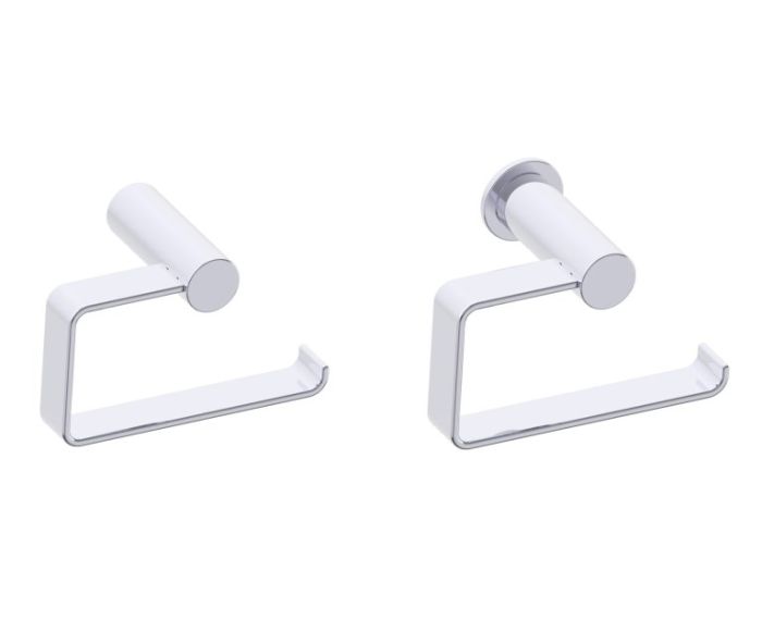 Drop porte-papier hygiénique PORTO 137152 chrome poli
