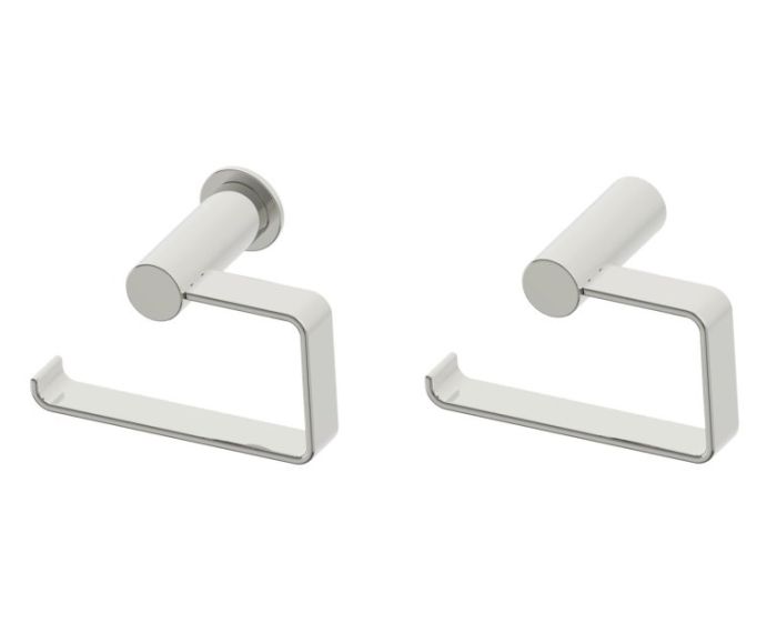 Drop porte-papier hygiénique(gauche) PORTO 137152L nickel poli