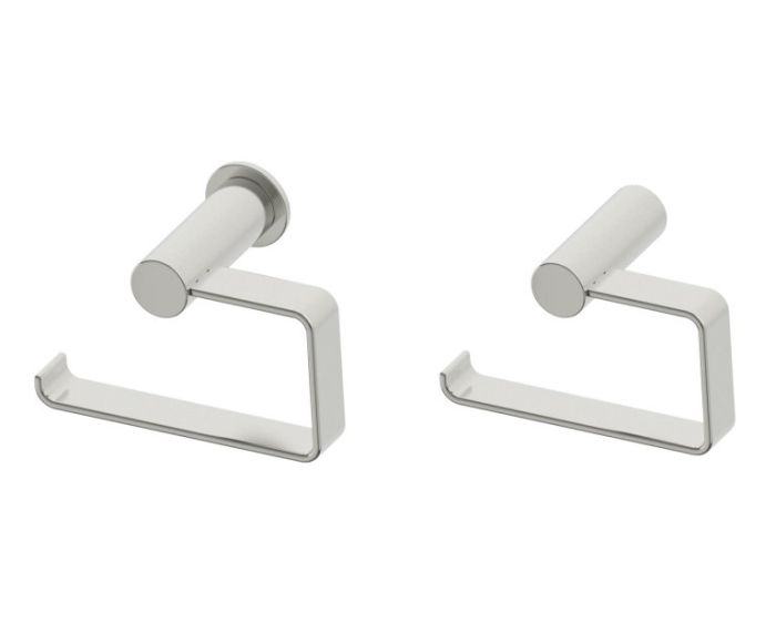 Drop porte-papier hygiénique (gauche) PORTO 137152L nickel brossé