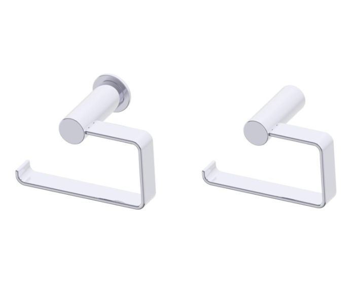 Drop porte-papier hygiénique(gauche) PORTO 137152L chrome poli