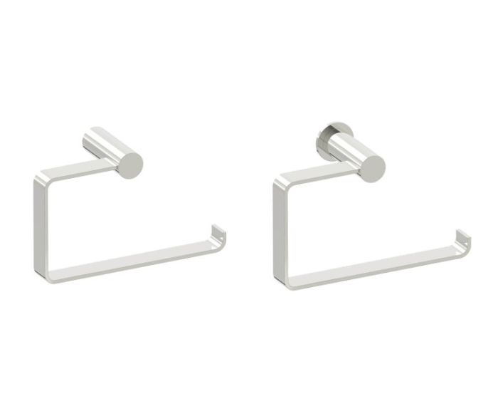 anneau porte-serviette PORTO 137463 nickel poli