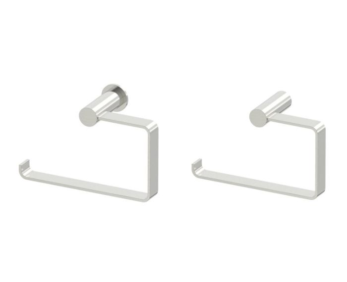 anneau porte-serviette (gauche) PORTO 137463L nickel brossé