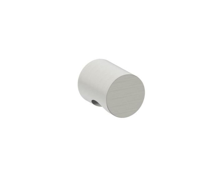 poignée simple pour porte de douche PORTO 1377503 nickel brossé