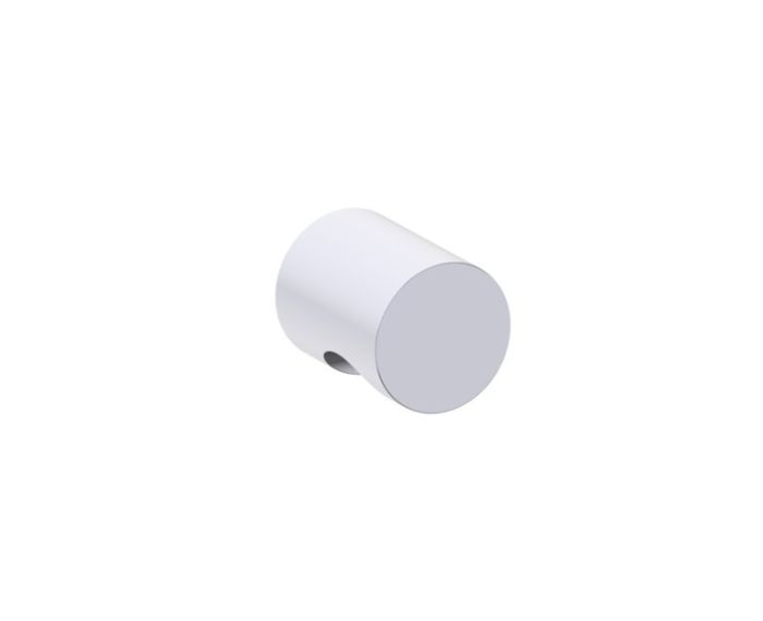 poignée simple pour porte de douche PORTO 1377503 chrome poli