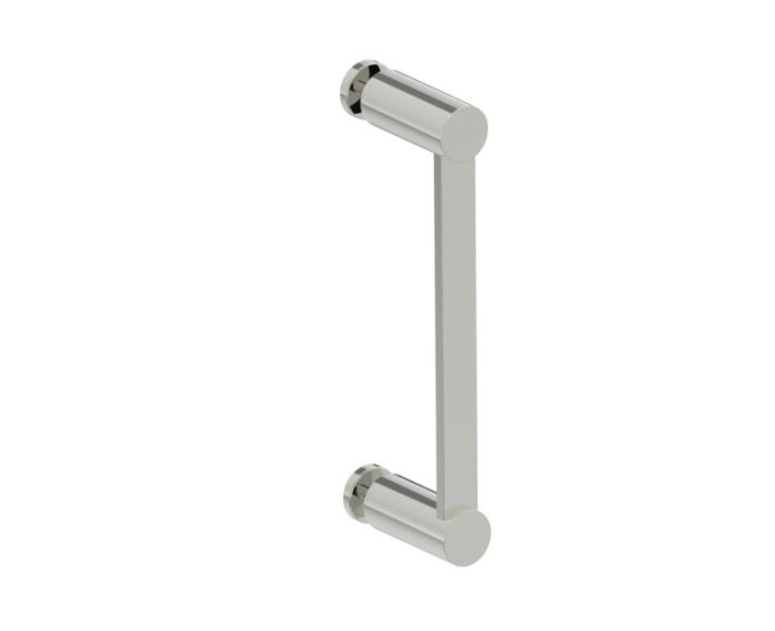 8 po poignée simple pour porte de douche en verre PORTO 1377508 nickel poli