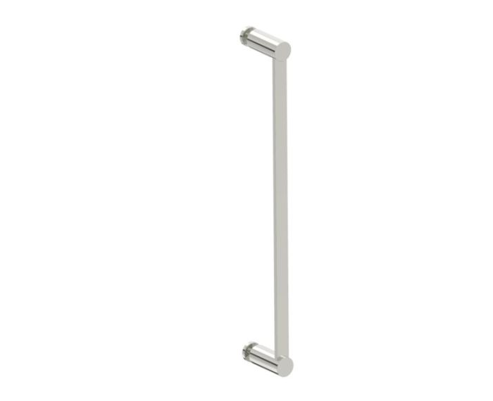18 po poignée simple pour porte de douche en verre PORTO 1377518 nickel poli