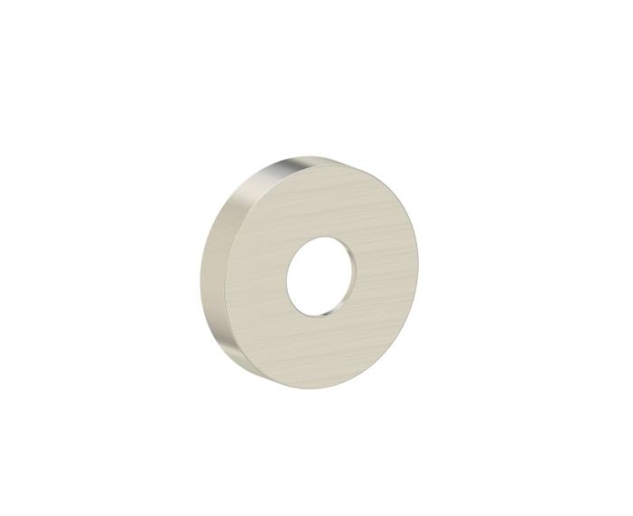 48mm Round Large Rosette PORTO 137RDLG nickel brossé