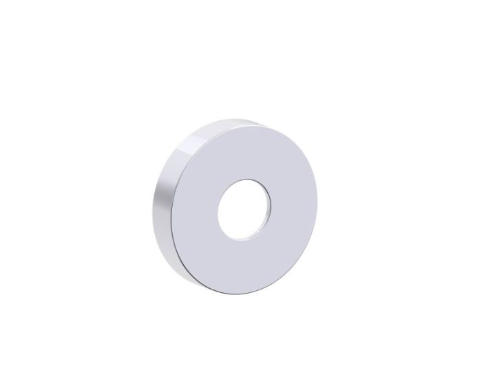 48mm Round Large Rosette PORTO 137RDLG chrome poli
